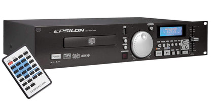 Epsilon CDUSB-1000 2U Rack Mount CD/MP3/USB Player - ProSound and Stage Lighting
