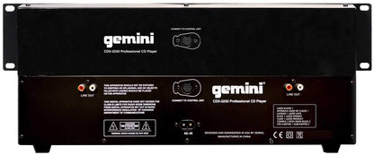 Gemini CDX-2250 2U Rackmount Dual DJ CD/MP3 Player - ProSound and Stage Lighting