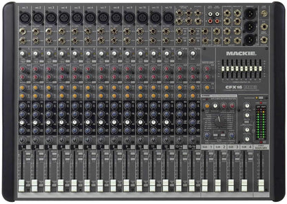 Mackie CFX16MKII 16 Channel Live Sound Mixer with Fx - ProSound and Stage Lighting