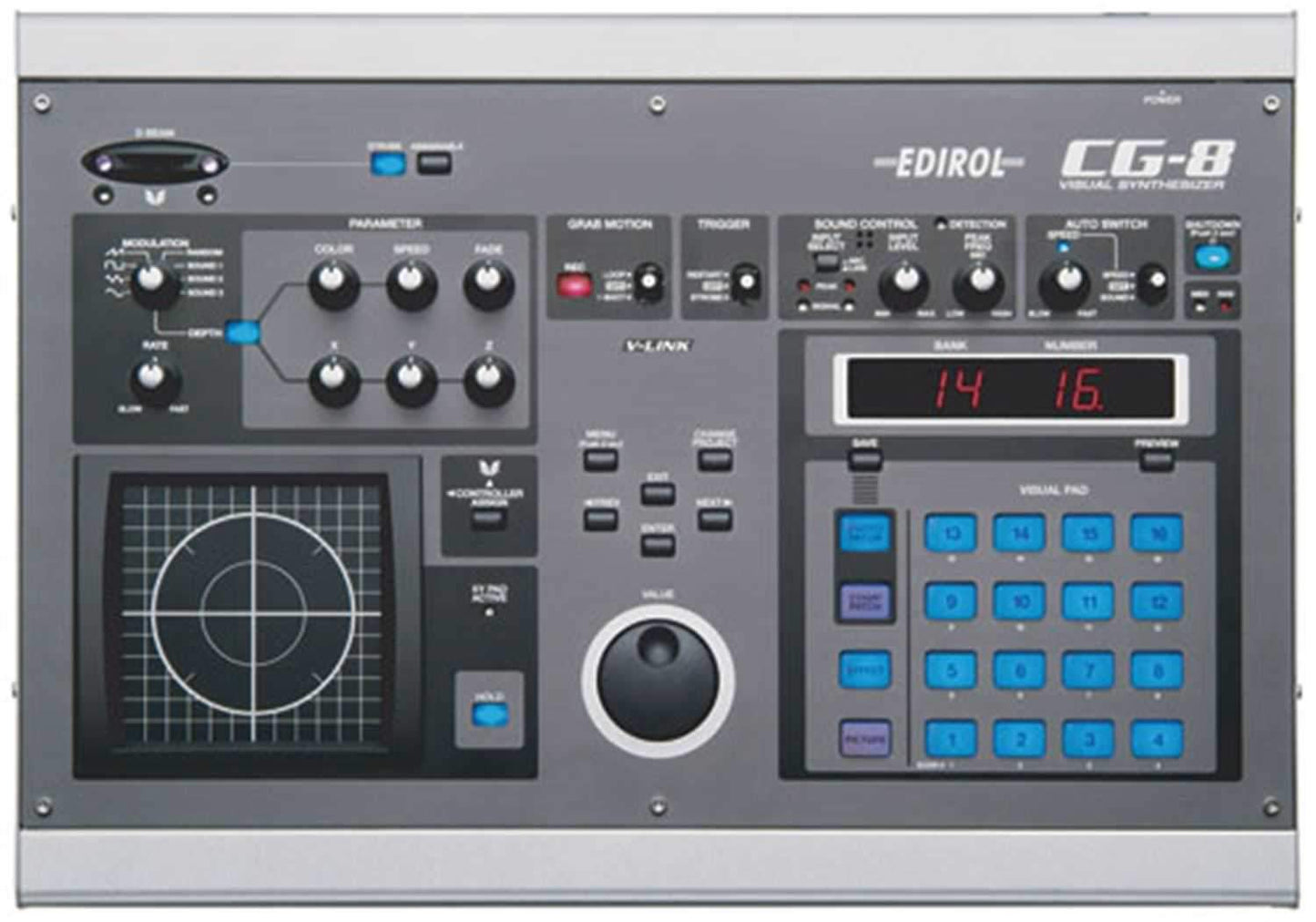 Edirol CG8 Video Synthesizer - ProSound and Stage Lighting