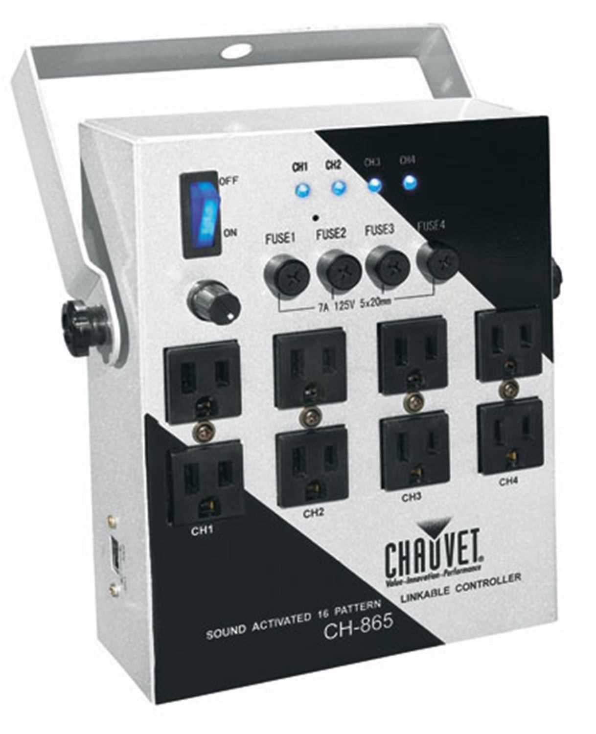 Chauvet CH 865 4 Channel Chase Controller - ProSound and Stage Lighting