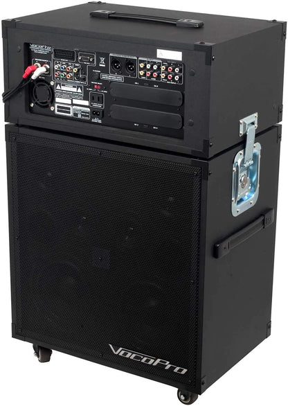 VocoPro CHAMPION-REC-3 200W Portable PA System - ProSound and Stage Lighting