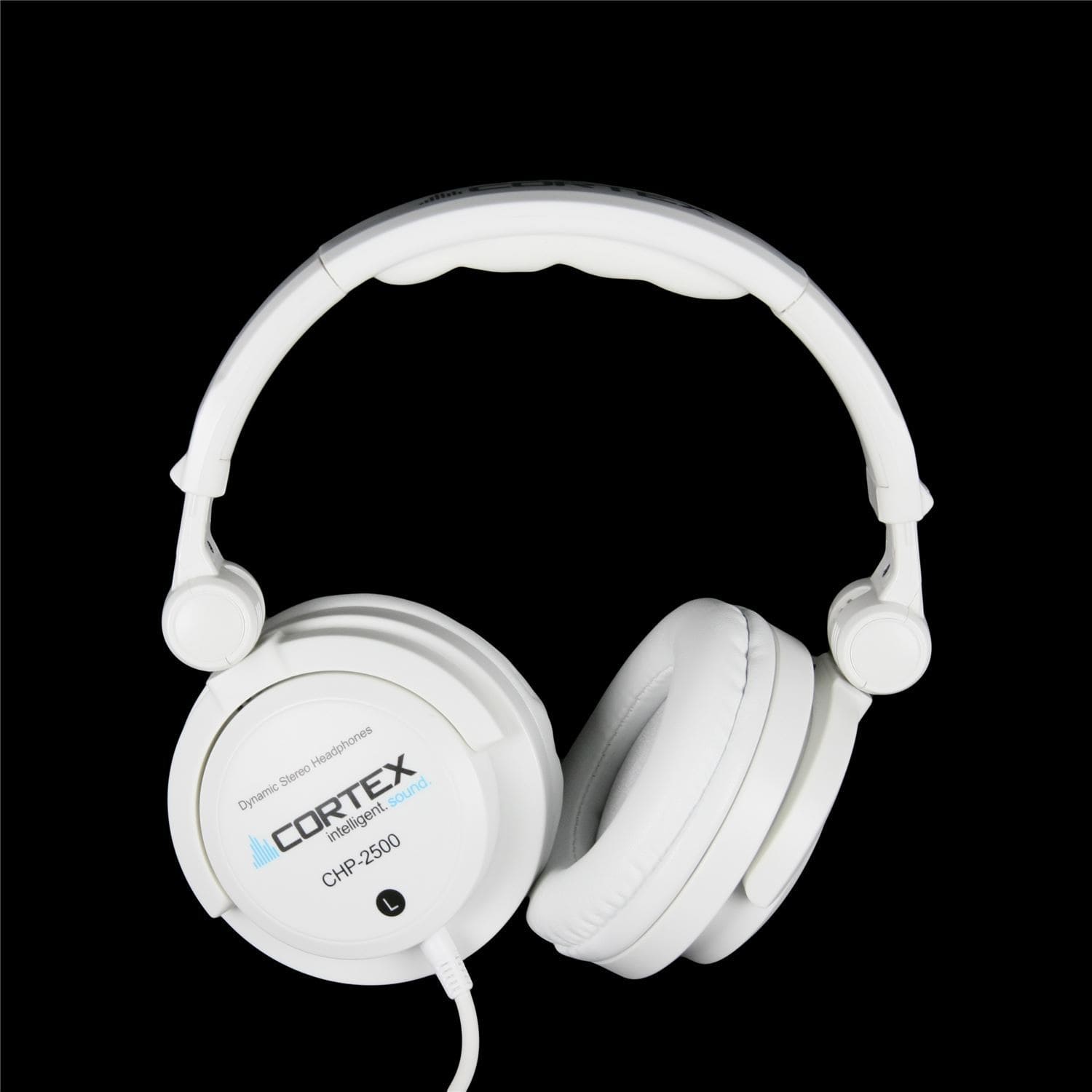 Cortex CHP2500WH Professional Dj Headphones-White - ProSound and Stage Lighting