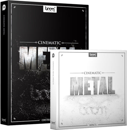 BOOM Cinematic Metal 1 Bundle Sound Effects - PSSL ProSound and Stage Lighting