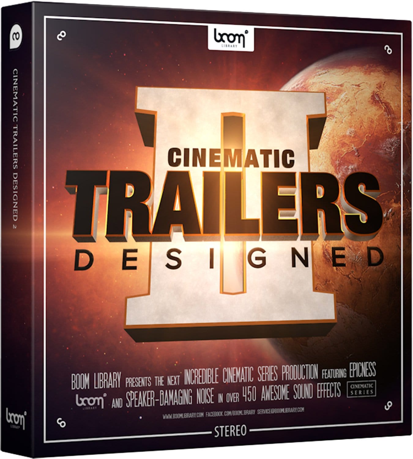 BOOM Cinematic Trailers Designed 2 Sound Effects - PSSL ProSound and Stage Lighting