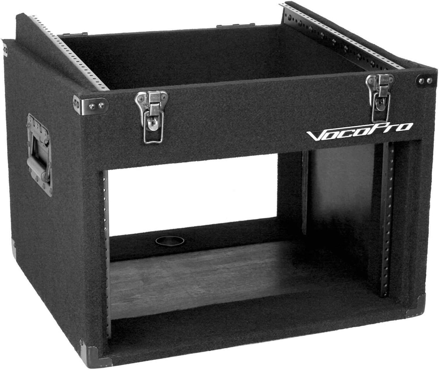 VocoPro CLUB-6 Slanted Top Rack Shipping Case - ProSound and Stage Lighting