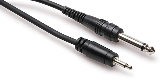Hosa CMP-303 1/8inch to 1/4inch Mono Cable 3 ft - ProSound and Stage Lighting