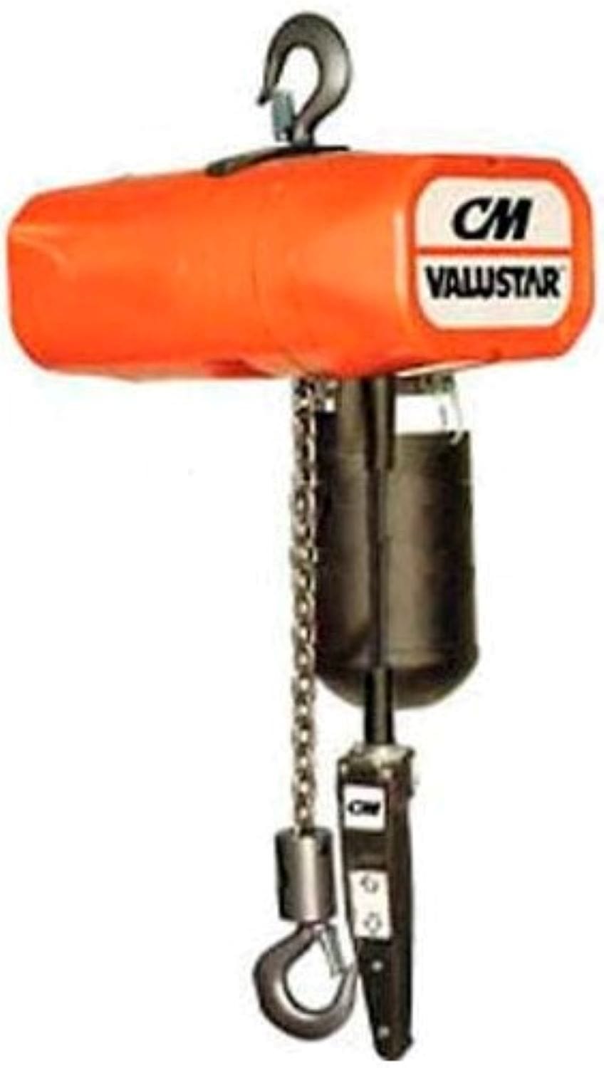 1/2t (1100 lbs) 60' (18 m) 16 FPM Single-Brake Electrical Chain Hoist (L14-20/L16-20) - PSSL ProSound and Stage Lighting