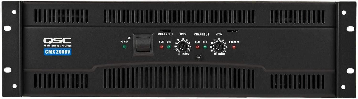 QSC CMX2000V Contractor Power Amplifier - ProSound and Stage Lighting