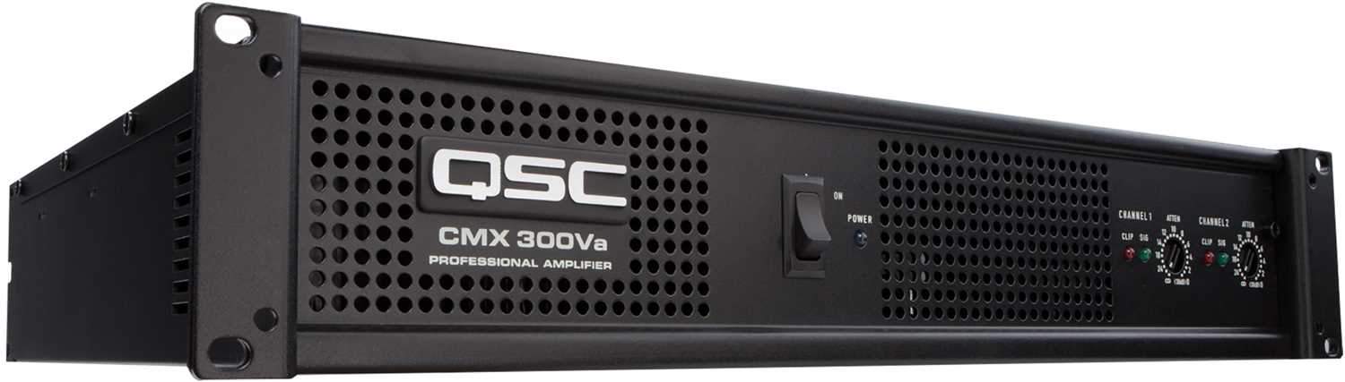 QSC CMX300Va 200 watt Contractor Power Amplifier - ProSound and Stage Lighting