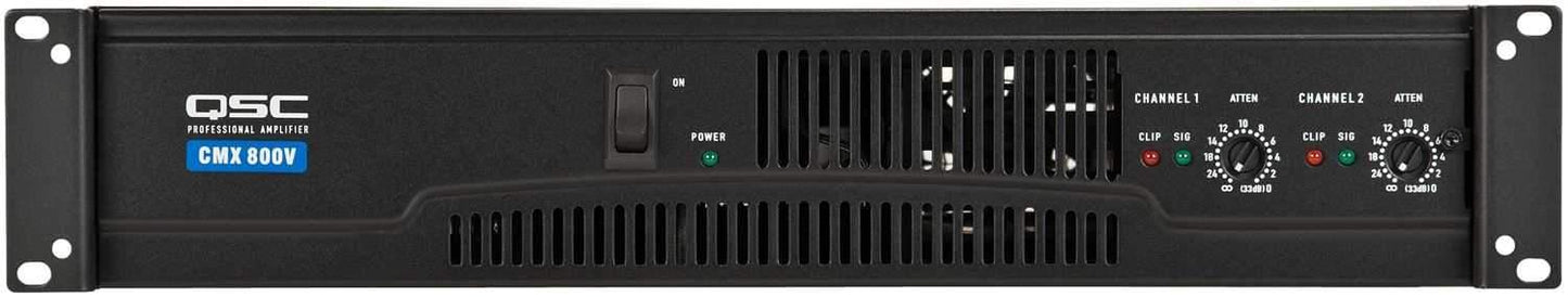 Qsc CMX800V Contractor Power Amplifier - ProSound and Stage Lighting