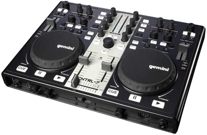 Gemini CNTRL-7 MIDI DJ Controller with Audio I/O - ProSound and Stage Lighting