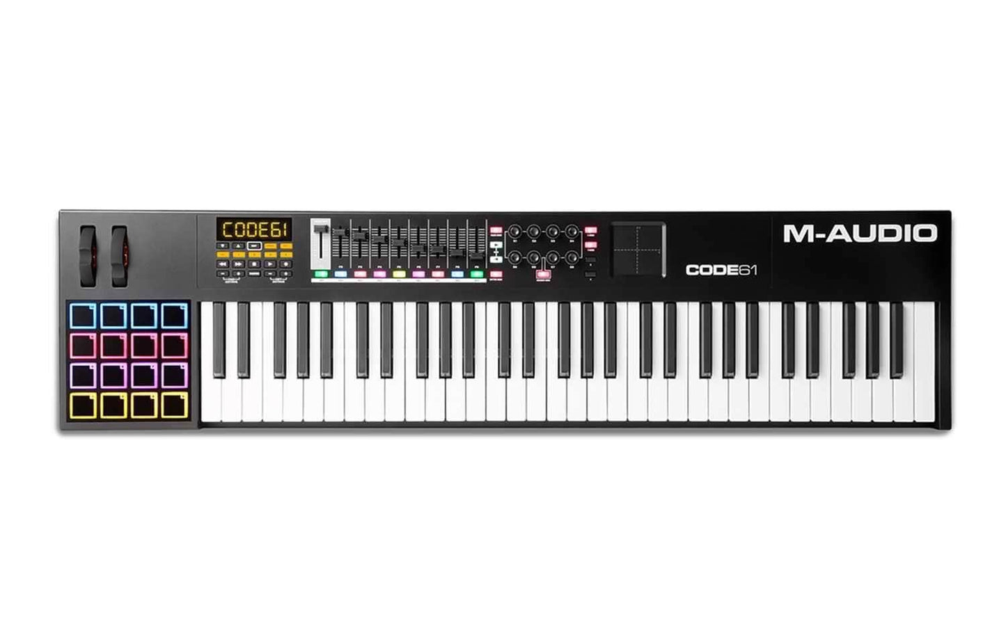 M-Audio CODE 61 USB MIDI Keyboard Controller Black - ProSound and Stage Lighting