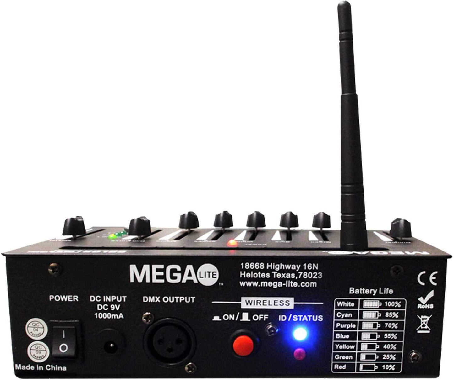 Mega Lite Color Pac 150 DMX 24-Channel Wireless Controller - ProSound and Stage Lighting