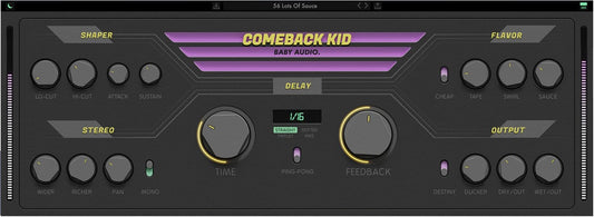 Baby Audio Comeback Kid Hands on Delay Plugin - PSSL ProSound and Stage Lighting