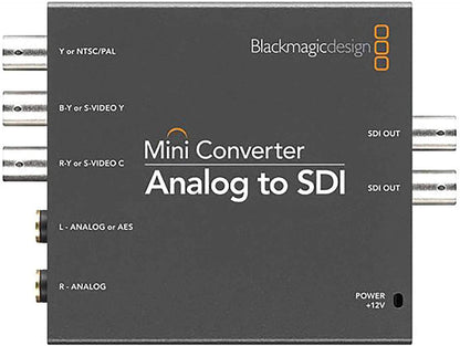 Blackmagic Design Mini Converter Analog to SDI 2 - ProSound and Stage Lighting