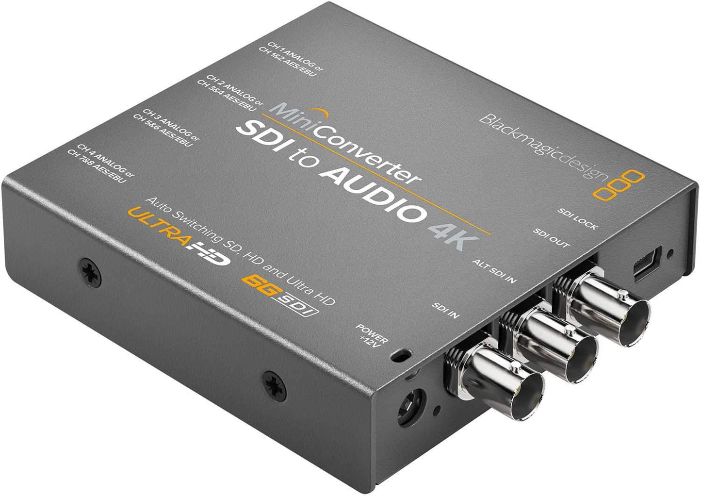 Blackmagic Design Mini Converter SDI to Audio 4K - ProSound and Stage Lighting
