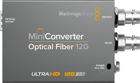 Blackmagic Design Mini Converter Optical Fiber 12G - ProSound and Stage Lighting