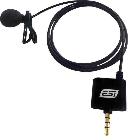 ESI cosMik Lav Lavalier Microphone for Smartphones - ProSound and Stage Lighting