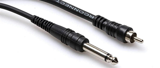 Pro 10Ft Audio Cable 1/4 TS To RCA - ProSound and Stage Lighting