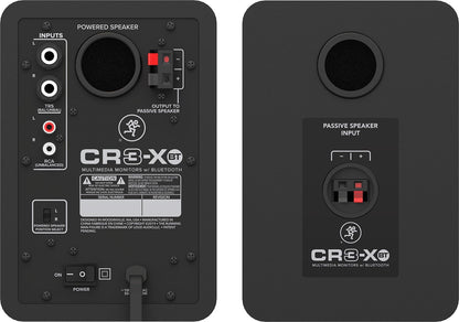 Mackie CR3 XBT 3In Monitors With Bluetooth Pair - PSSL ProSound and Stage Lighting