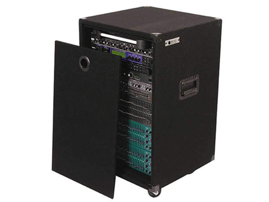 Odyssey CRE16W 16 Space Cpt Med Dty Rack Case with - ProSound and Stage Lighting