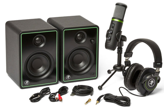 Mackie Content Creation Bundle with CR3-X Monitors - PSSL ProSound and Stage Lighting