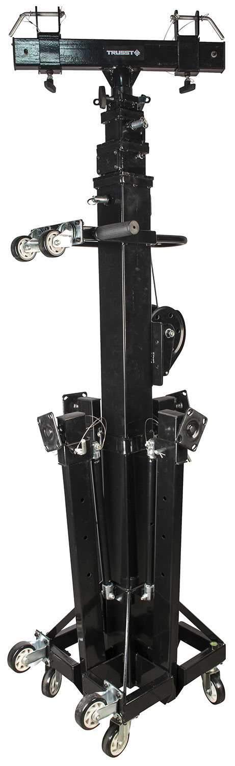 TRUSST CT-CS60 19.7-Foot (6M) Crank Stand with Adaptor - ProSound and Stage Lighting