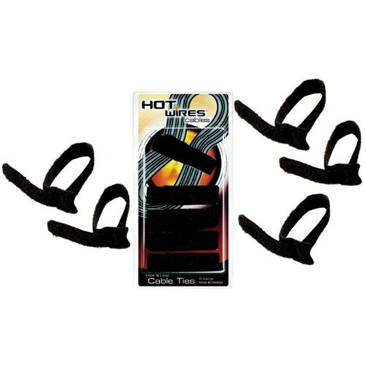 On-Stage CTA6600 5 Pack of Cable Ties - Black - ProSound and Stage Lighting