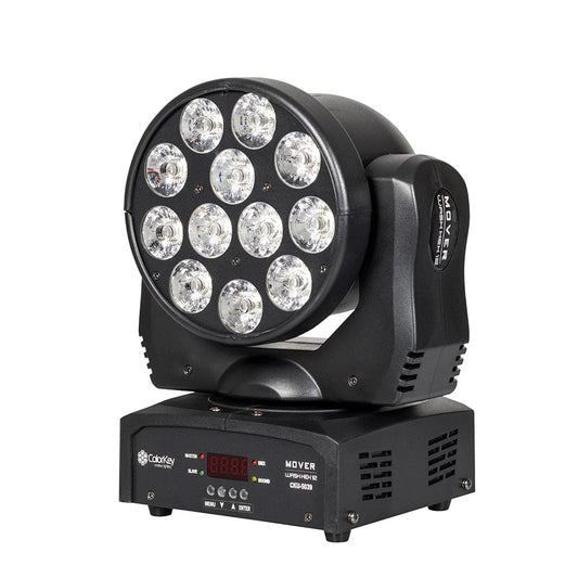 ColorKey CKU-5039 Mover Wash Pro Hex 12 Moving Head Light - PSSL ProSound and Stage Lighting