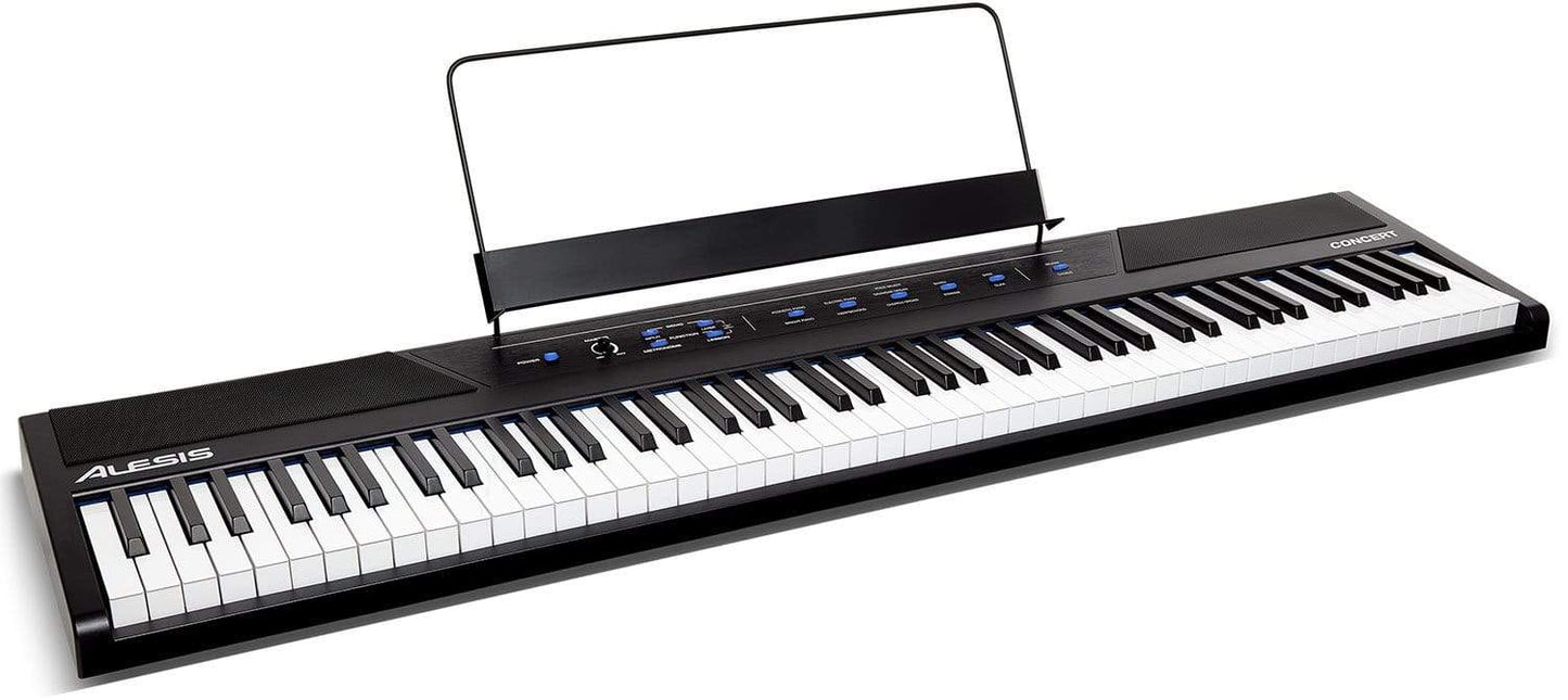 Alesis Concert 88-Key Semi-Weighted Digital Piano - PSSL ProSound and Stage Lighting