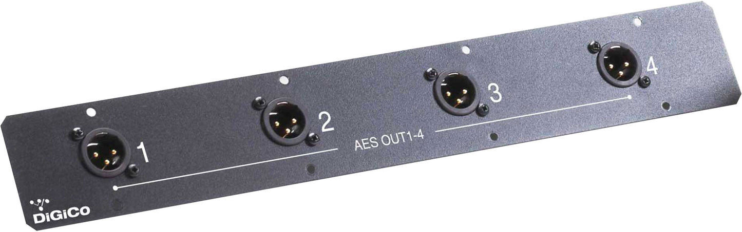 DiGiCo D-RACK-AES 8-Channel Output D Series 4 AES/EBU Expansion Card - PSSL ProSound and Stage Lighting