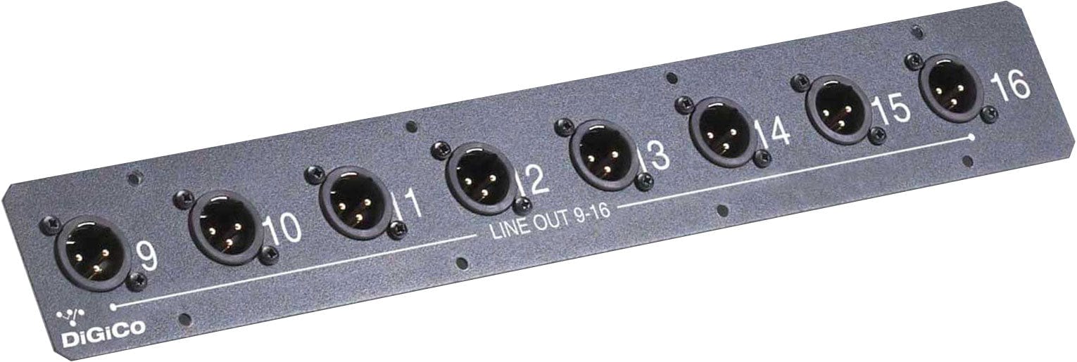DiGiCo D-RACK-DAC D Series 8-Channel Analog Output Expansion Card - PSSL ProSound and Stage Lighting