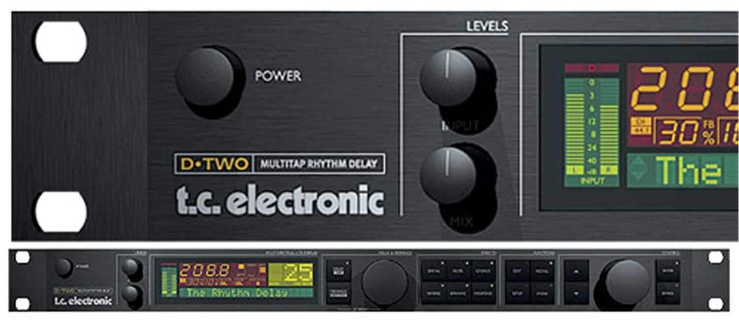 TC Electronic D-Two Multi-Tap Rhythm Delay Effects Processor - ProSound and Stage Lighting