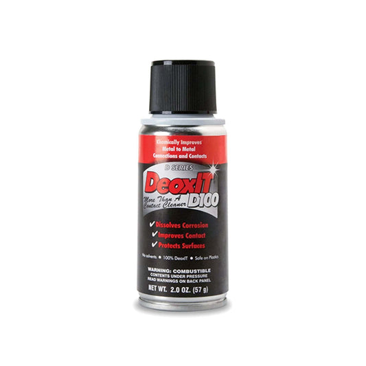 CAIG DeoxIT D100S-2 Contact Cleaner Spray 2 oz - ProSound and Stage Lighting