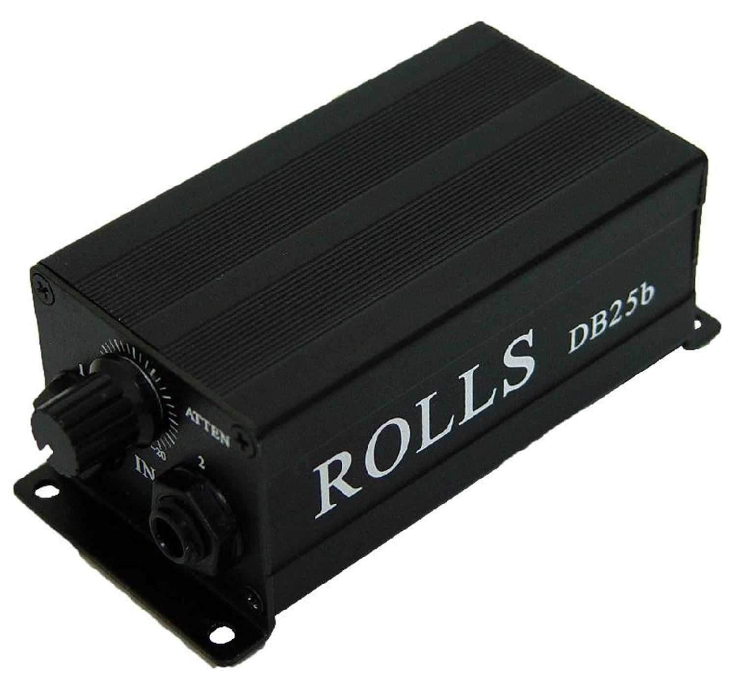 Rolls DB25B Matchbox Direct Box - ProSound and Stage Lighting