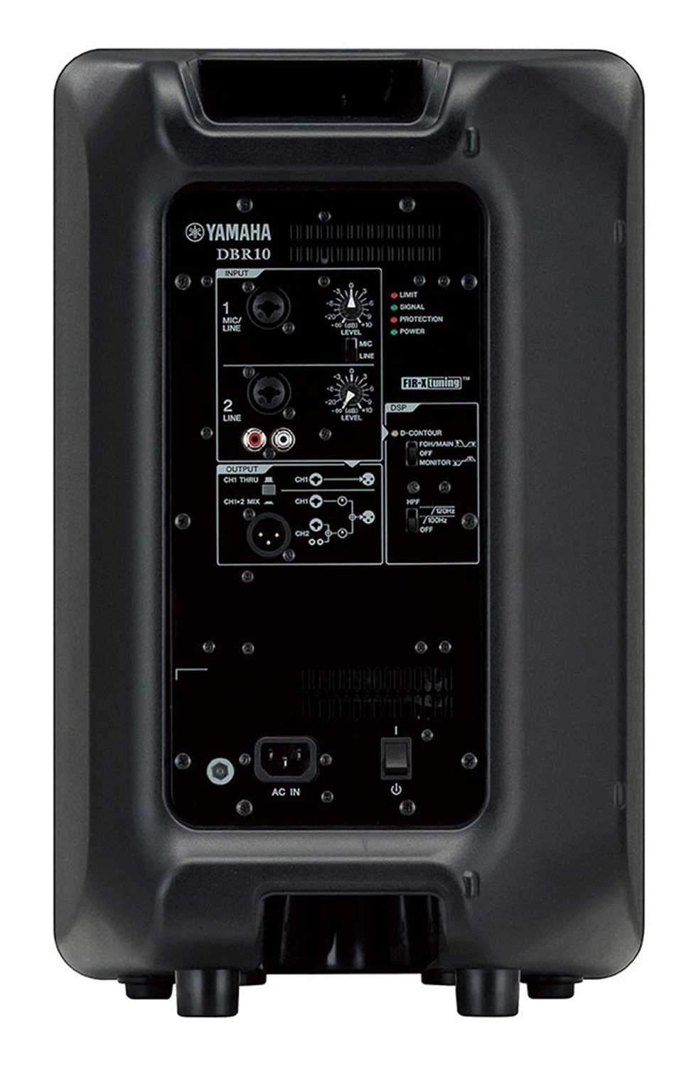 Yamaha DBR10 10 in 2 Way Powered PA Speaker 700W - ProSound and Stage Lighting