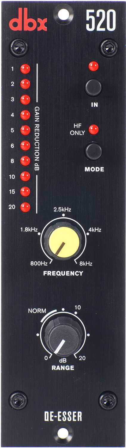 DBX 520 De-Esser Vocal Control and Processor - ProSound and Stage Lighting