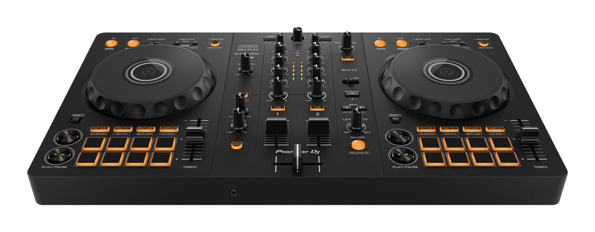 Pioneer DJ DDJ-FLX4 2-Channel DJ Controller for Rekordbox and Serato DJ Lite