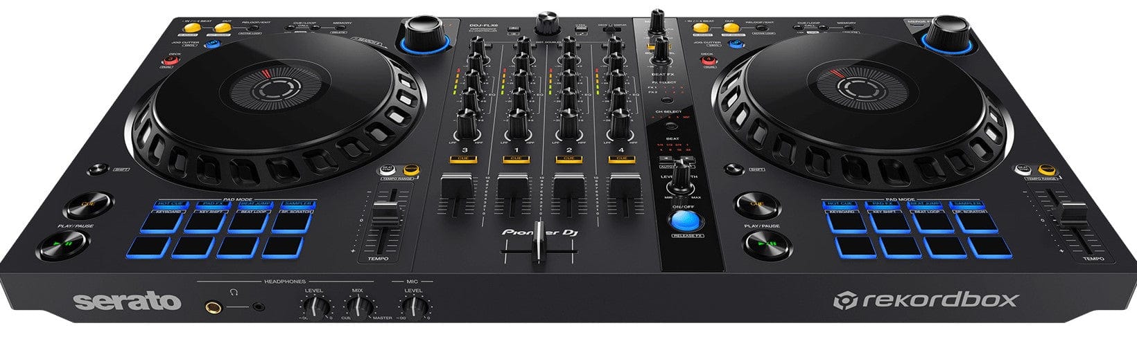 Pioneer DJ DDJ-FLX6-GT 4-Channel DJ Controller - Rekordbox, Serato