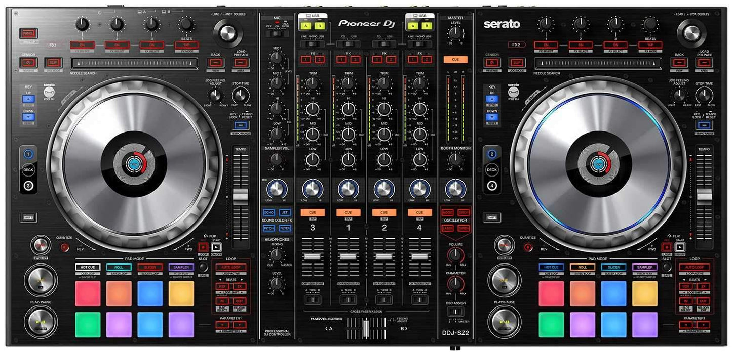 Pioneer DDJ-SZ2 Professional DJ Controller - ProSound and Stage Lighting