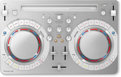 Pioneer DDJ-WeGO4-W White Portable DJ Controller - ProSound and Stage Lighting