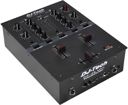 DJ-Tech DIF-2S MKII 2-Channel DJ Scratch Mixer with innoFADER - ProSound and Stage Lighting