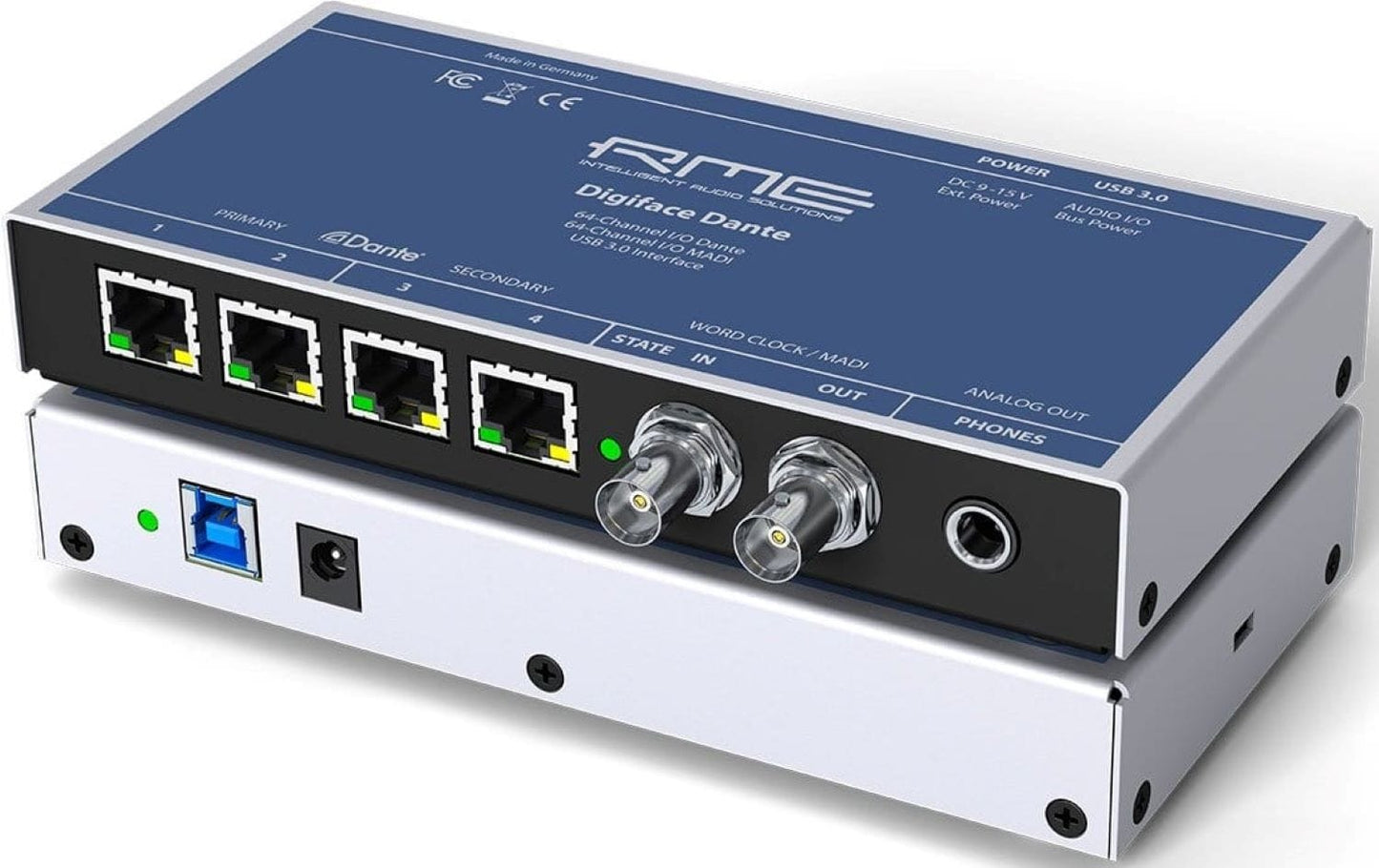 RME Digiface Dante 256-Channel USB Audio Interface - ProSound and Stage Lighting