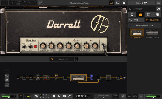 AmpliTube Dimebag Darrell CFH Collection - PSSL ProSound and Stage Lighting