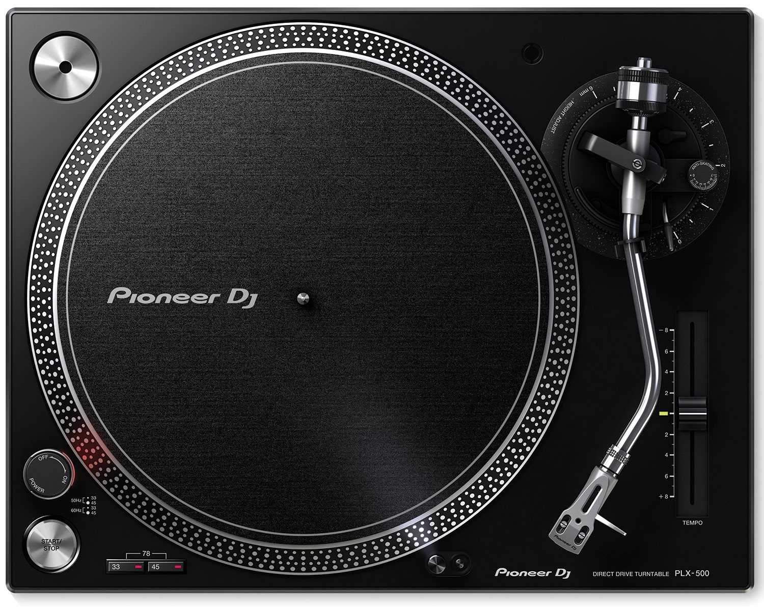 Pioneer PLX-500-K Turntables with Road Cases - ProSound and Stage Lighting
