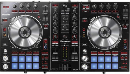 Pioneer DDJ-SR DJ Controller with HDJ-1500 Headphones & Laptop Stand - ProSound and Stage Lighting