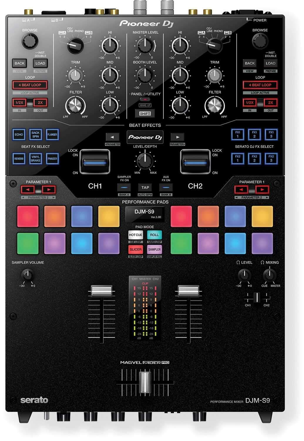Pioneer CDJ-2000NXS2 DJ Multi Player with DJM-S9 Mixer - ProSound and Stage Lighting