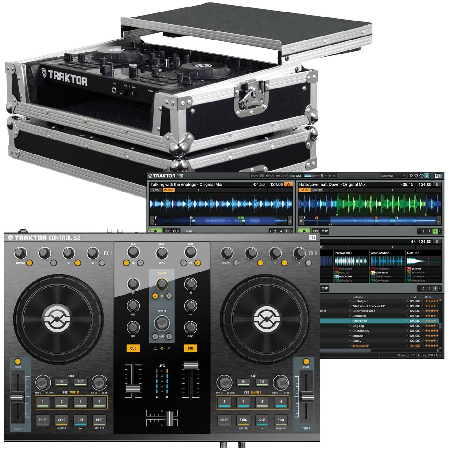 PSSL Kontrol-S2 Controller and Road Case Pack - ProSound and Stage Lighting
