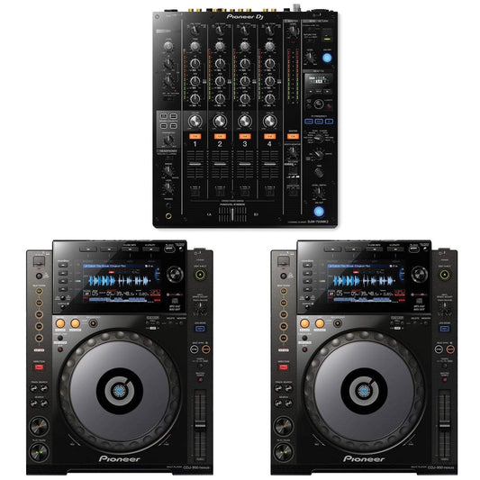 modelo 3d Denon DJ Media Player SC5000 PRIME y mezclador Pioneer DJM-A9 -  TurboSquid 2121800